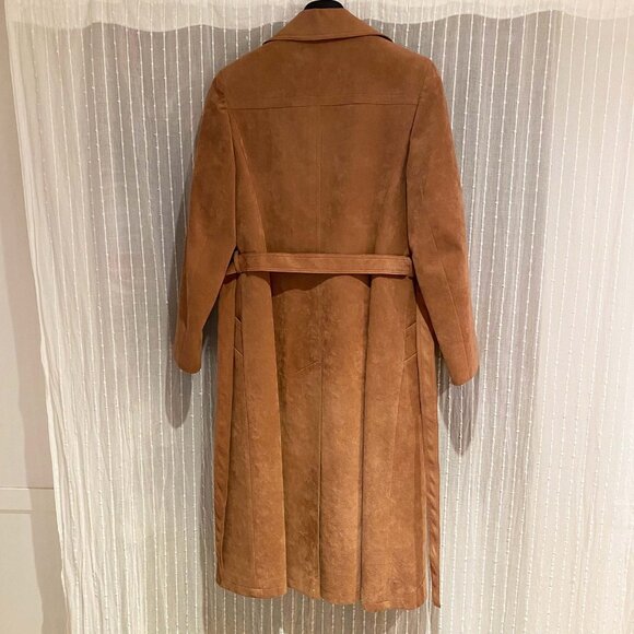 Vintage 70s Majestic Garments Faux Suede Women's Coat - Picture 2 of 4